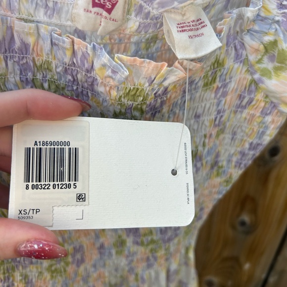 Levi’s ‘Moneta Smocked’ Midi Dress - Picture 3 of 4